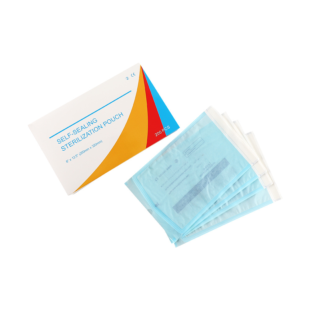 Medical Self-Sealing Sterilization Bags, Dental Consumables, High-Temperature Sterilization and Disinfection Bags, Paper-Plastic Bags, Special Biodegradable Sealing