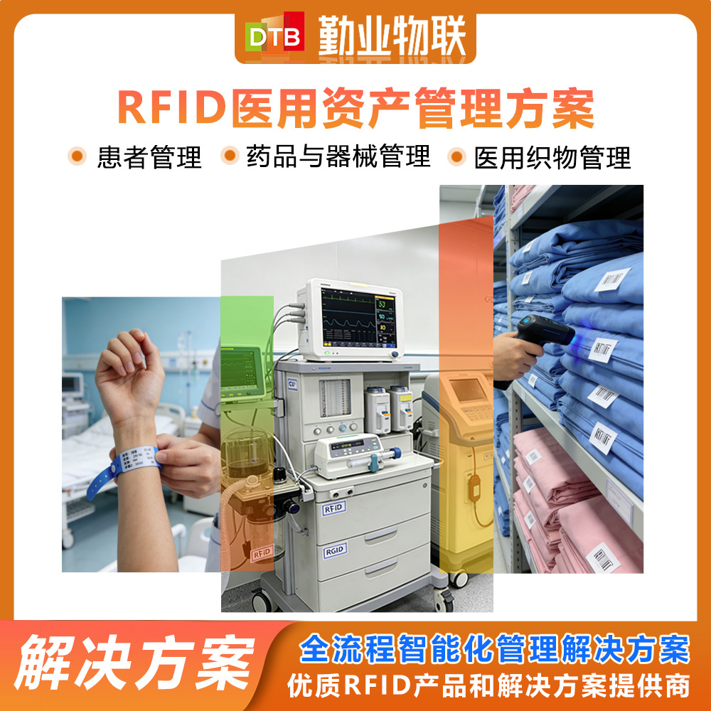 Qinye-Rfid Hospital Management Solution: Patient Safety/Medicine/Medical Equipment Management