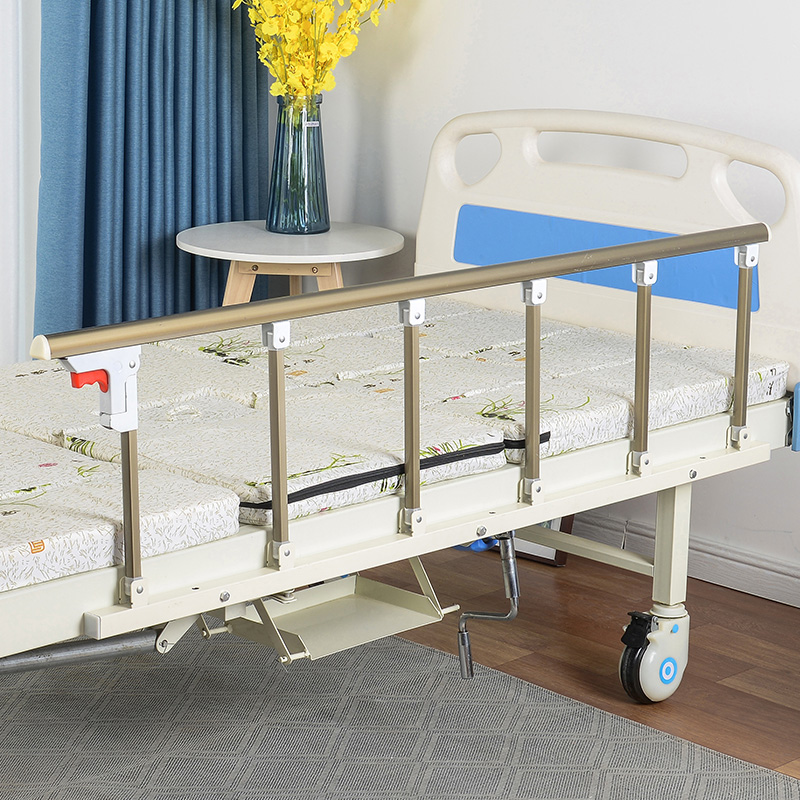 Medical-grade foldable bed rails, fall-proof, for elderly patients and those confined to bed; bed railings and handrails for nursing homes